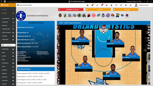 Draft Day Sports: Pro Basketball 2021 screenshot 9