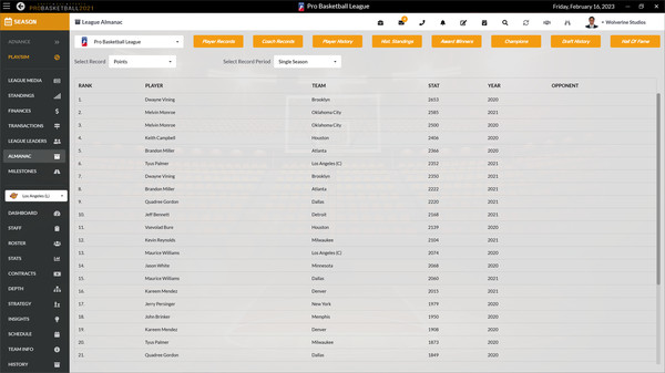 Draft Day Sports: Pro Basketball 2021 screenshot 5