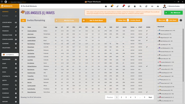 Draft Day Sports: Pro Basketball 2021 screenshot 12