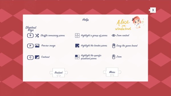 Alice in Wonderland - a jigsaw puzzle tale screenshot 9