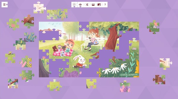 Alice in Wonderland - a jigsaw puzzle tale screenshot 6