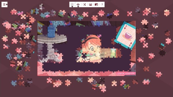 Alice in Wonderland - a jigsaw puzzle tale screenshot 7