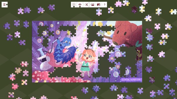 Alice in Wonderland - a jigsaw puzzle tale screenshot 2