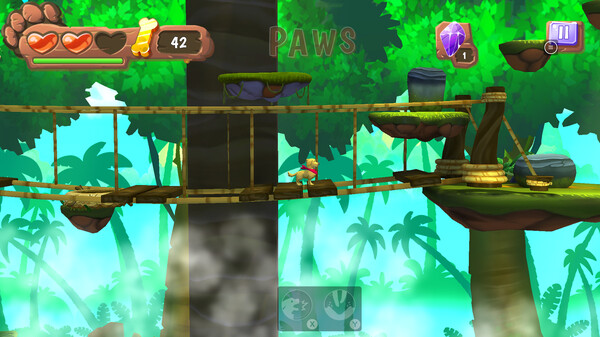 Jumpy Paws - World Adventures screenshot 1
