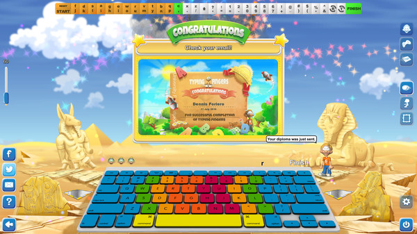 Typing Fingers screenshot 5