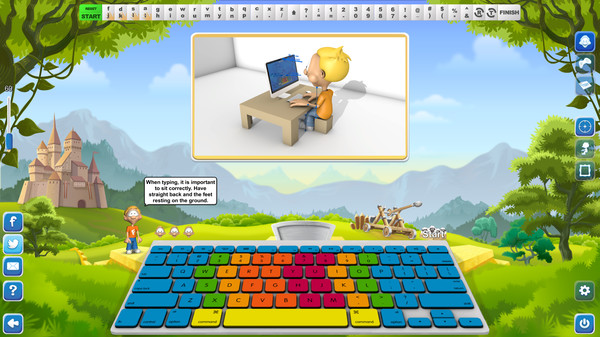 Typing Fingers screenshot 1