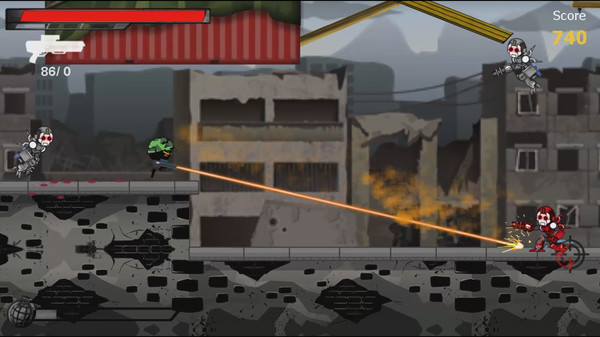 BATTLE ARENA: Robot Apocalypse screenshot 1
