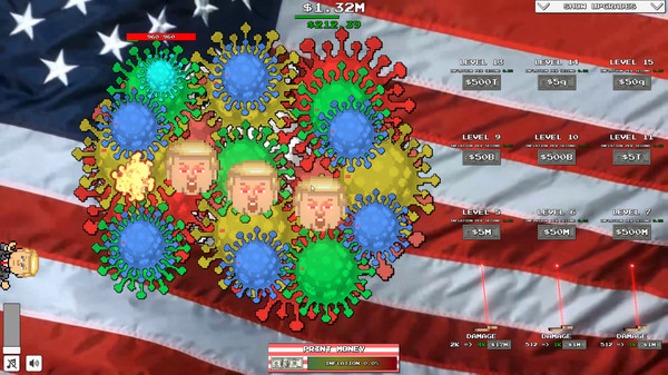 Trump VS Covid: Save The World Clicker screenshot 9