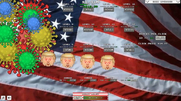 Trump VS Covid: Save The World Clicker screenshot 6