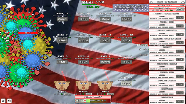 Trump VS Covid: Save The World Clicker screenshot 4