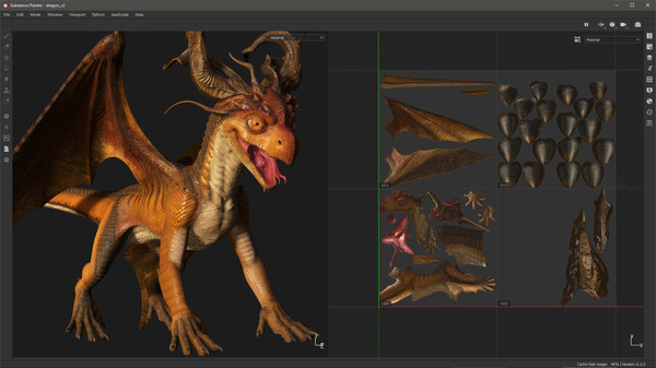 Substance 3D Painter 2021 screenshot 3