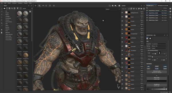 Substance 3D Painter 2021 screenshot 2