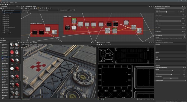 Substance 3D Designer 2021 screenshot 2
