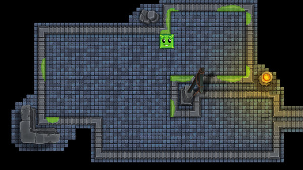 Dungeon Slime:  Puzzle's Adventure screenshot 1