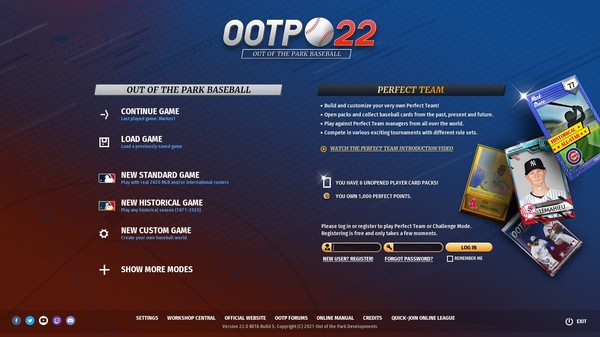 Out of the Park Baseball 22 screenshot 1