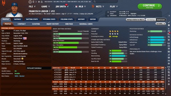 Out of the Park Baseball 22 screenshot 4