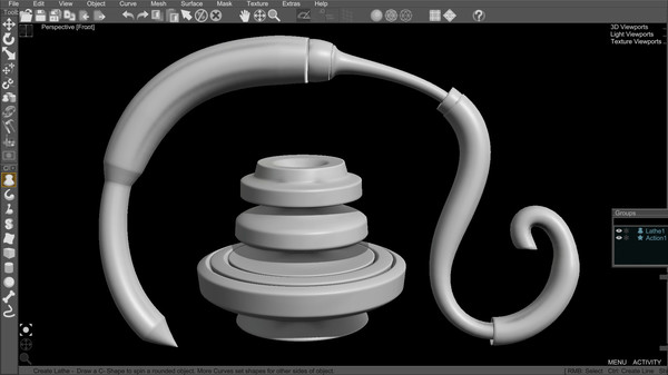 Curvy3D GO screenshot 3
