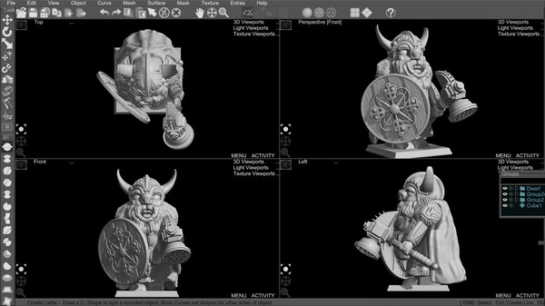 Curvy3D GO screenshot 4