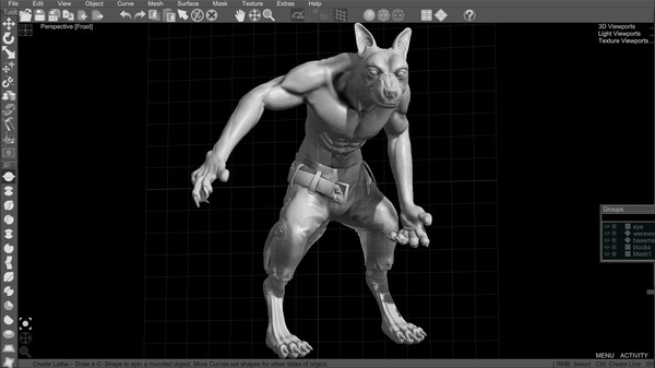 Curvy3D GO screenshot 2