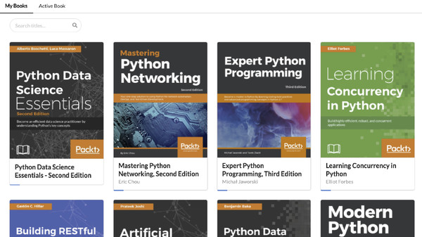 Bookshelf screenshot 2