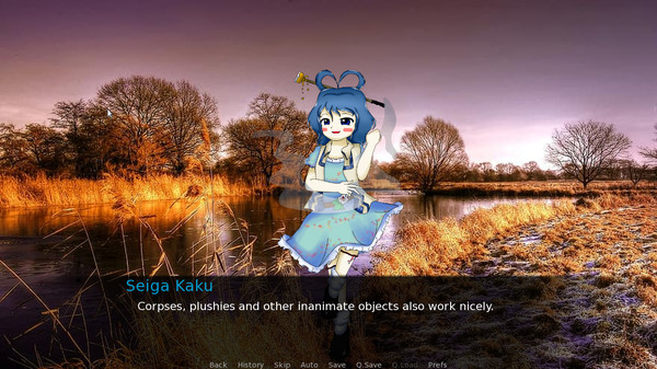 Seiga Kaku uses her amazing Taoist arts and gives you a life lesson screenshot 5