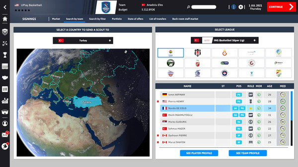 International Basketball Manager 22 screenshot 11