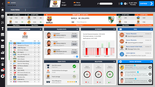 International Basketball Manager 22 screenshot 4