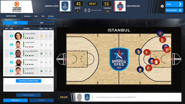 International Basketball Manager 22 screenshot 6