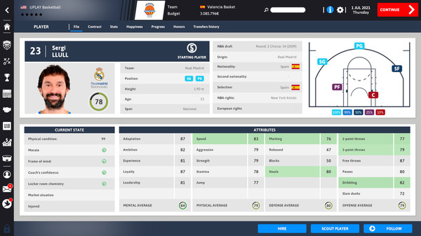 International Basketball Manager 22 screenshot 7