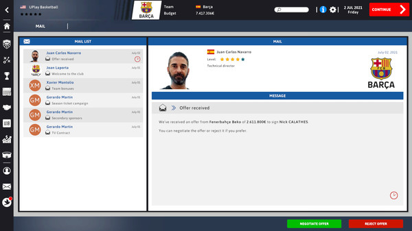 International Basketball Manager 22 screenshot 9