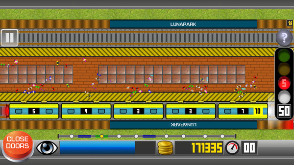Subway Train Simulator 2D screenshot 2