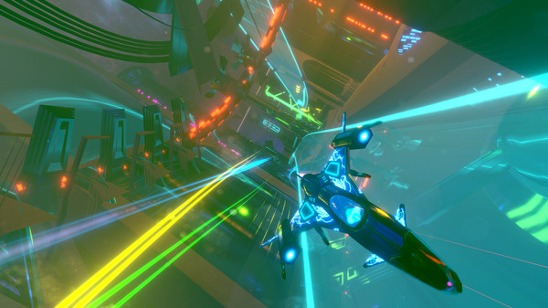 Neon Wings: Air Race screenshot 1