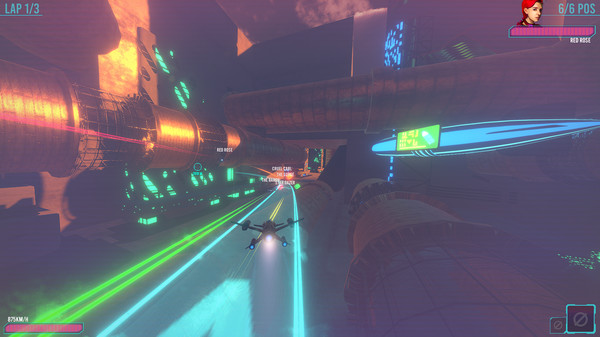 Neon Wings: Air Race screenshot 7