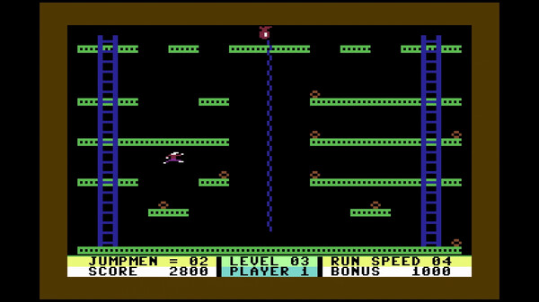 Jumpman (C64/MSDOS) screenshot 1