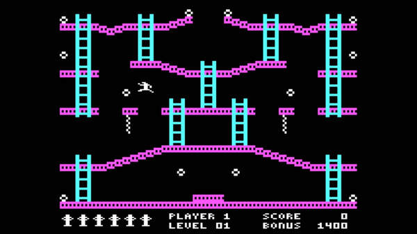 Jumpman (C64/MSDOS) screenshot 4