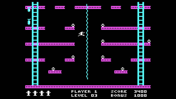 Jumpman (C64/MSDOS) screenshot 2