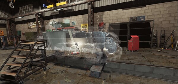 Tank Mechanic Simulator VR screenshot 1