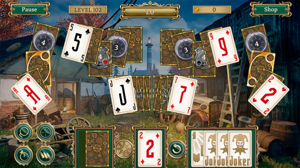 Detective notes. Lighthouse Mystery Solitaire screenshot 4