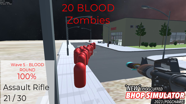 *NEW* SCUFFED EPIC BHOP SIMULATOR 2023 (POG CHAMP) screenshot 3