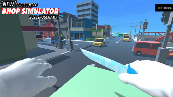 *NEW* SCUFFED EPIC BHOP SIMULATOR 2023 (POG CHAMP) screenshot 8