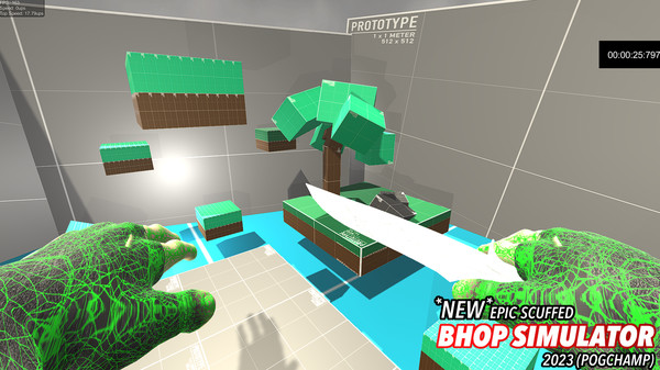 *NEW* SCUFFED EPIC BHOP SIMULATOR 2023 (POG CHAMP) screenshot 11