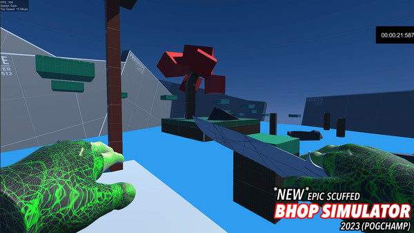 *NEW* SCUFFED EPIC BHOP SIMULATOR 2023 (POG CHAMP) screenshot 5
