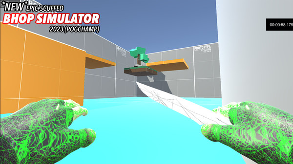 *NEW* SCUFFED EPIC BHOP SIMULATOR 2023 (POG CHAMP) screenshot 10