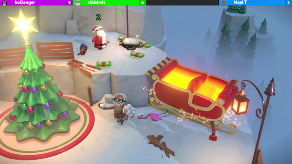 Rubber Bandits: Christmas Prologue screenshot 1