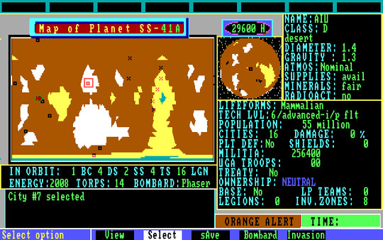 STAR FLEET II - Krellan Commander Version 2.0 screenshot 8