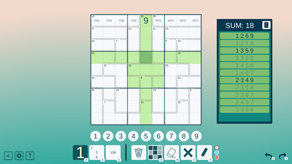 Killer Sudoku screenshot 3