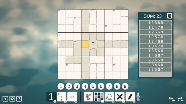 Killer Sudoku screenshot 1