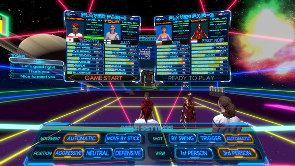 CYBER TENNIS screenshot 1