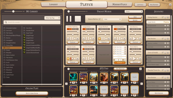 RPG Sounds screenshot 2