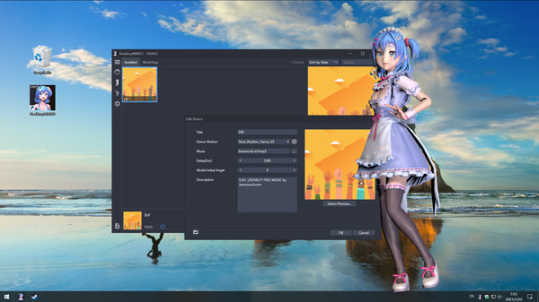 DesktopMMD3:Miss Fish screenshot 7